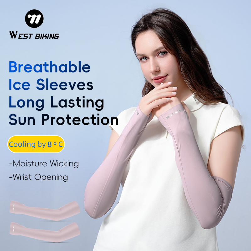 Sports Equipment For Running - WEST BIKING Sports Arm Sleeves Cover