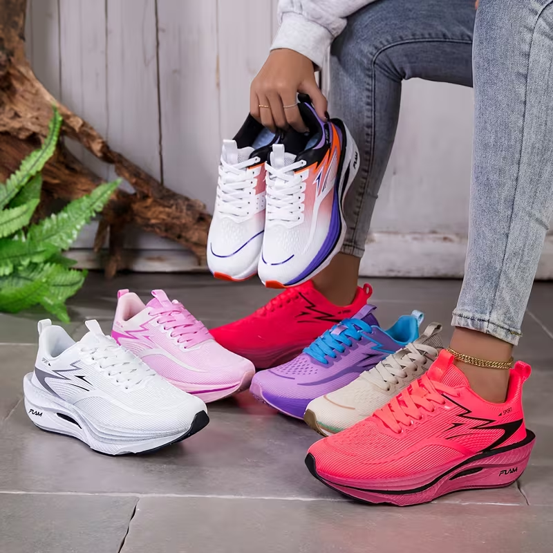 Sports Equipment For Running - 2026 Women's Sneakers Breathable Knitted Mesh