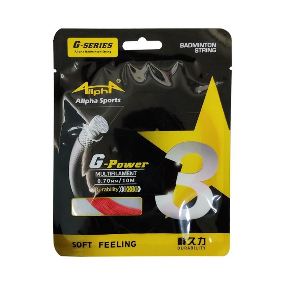 Badminton Racket Carbon - 0.7mm G3 Badminton Racket Line Standard