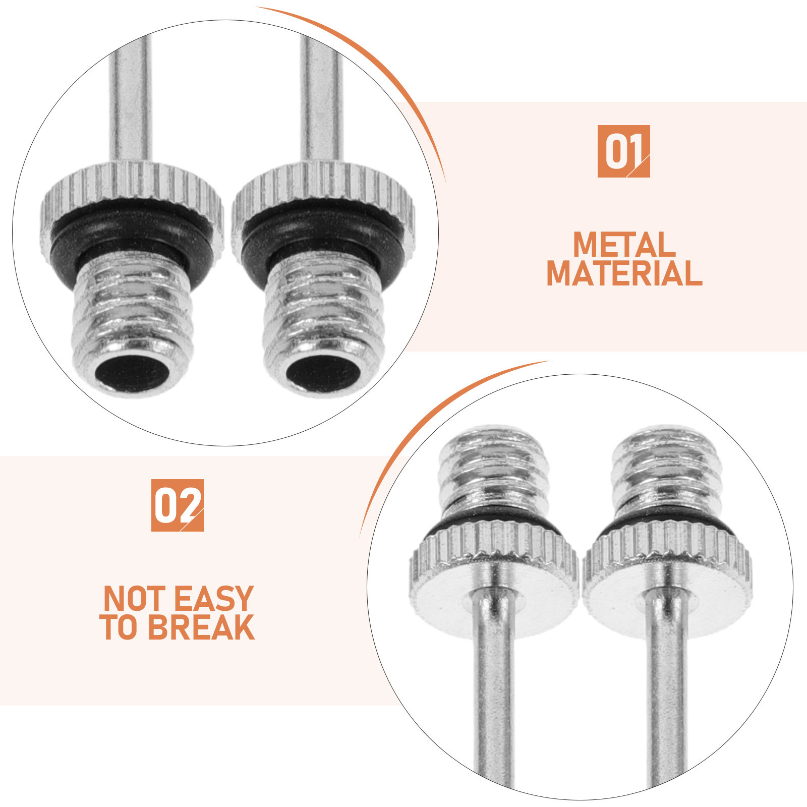 10Pcs Ball Pump Needles Metal  - Sports Equipment Basketball avis et prix