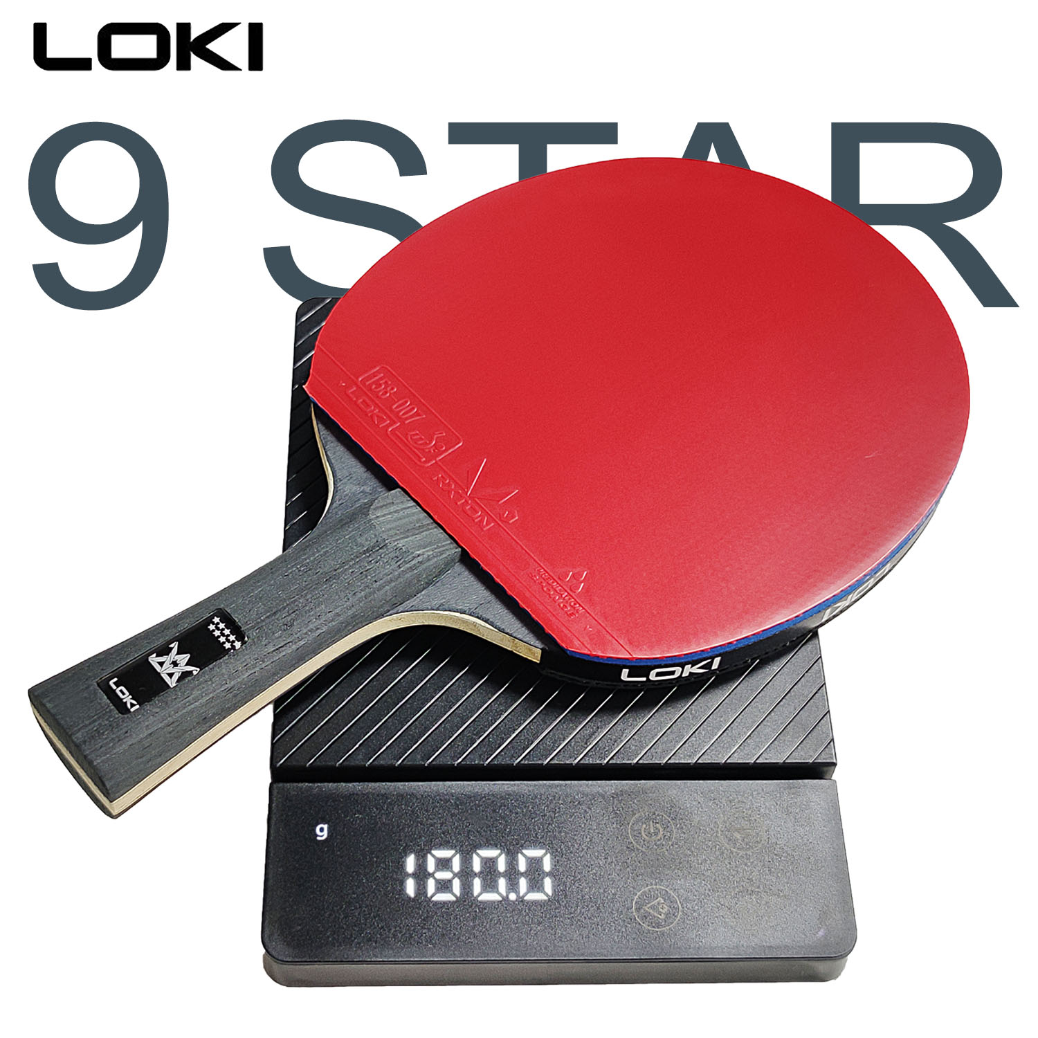 LOKI 9 Star Table Tennis Racke - Badminton Racket Carbon avis et prix