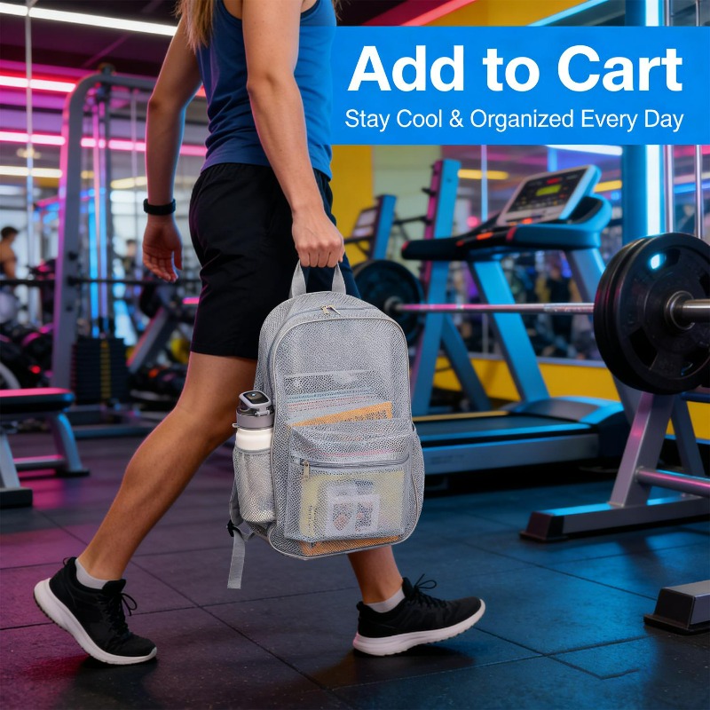 Breathable Mesh Backpack Light - Sports Equipment Bag avis et prix