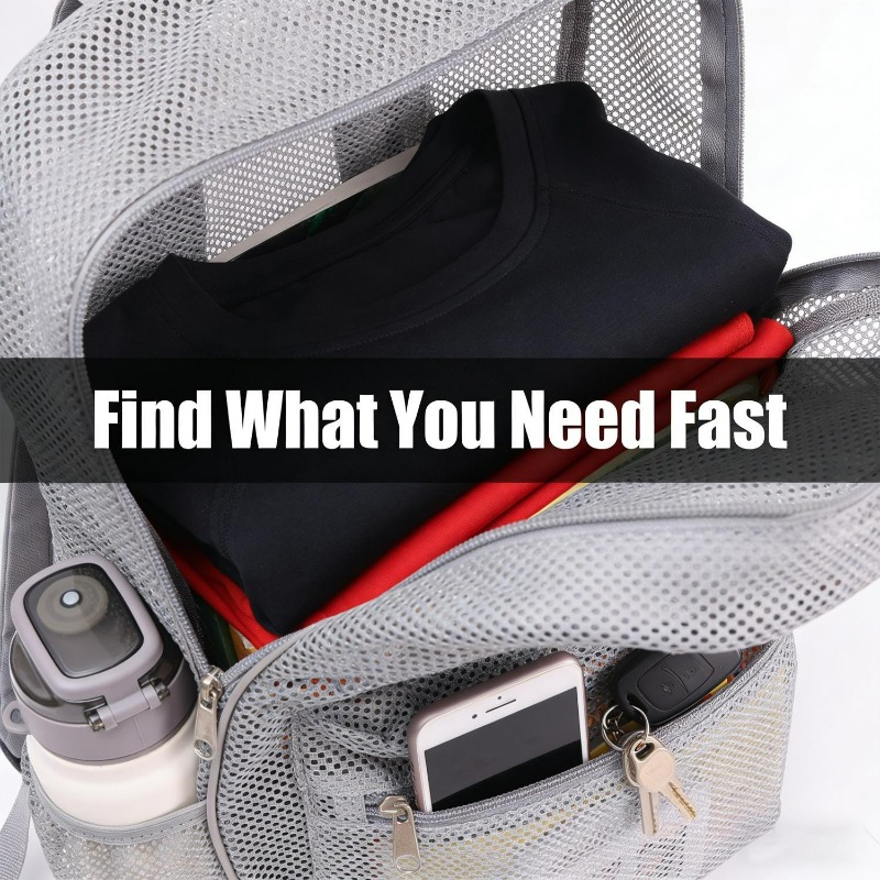 Breathable Mesh Backpack Light - Sports Equipment Bag avis et prix