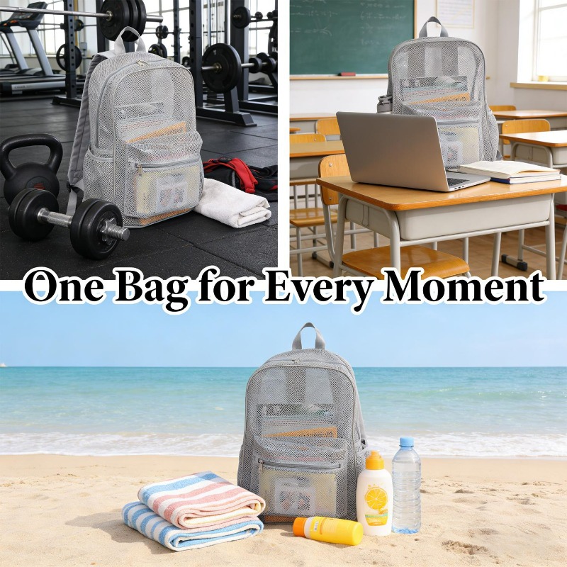 Breathable Mesh Backpack Light - Sports Equipment Bag avis et prix