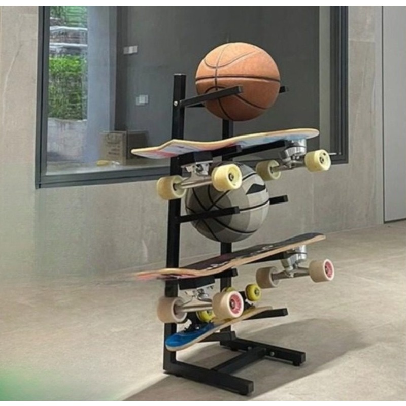 Skateboard Equipment Rack Inte - Sports Equipment Basketball avis et prix