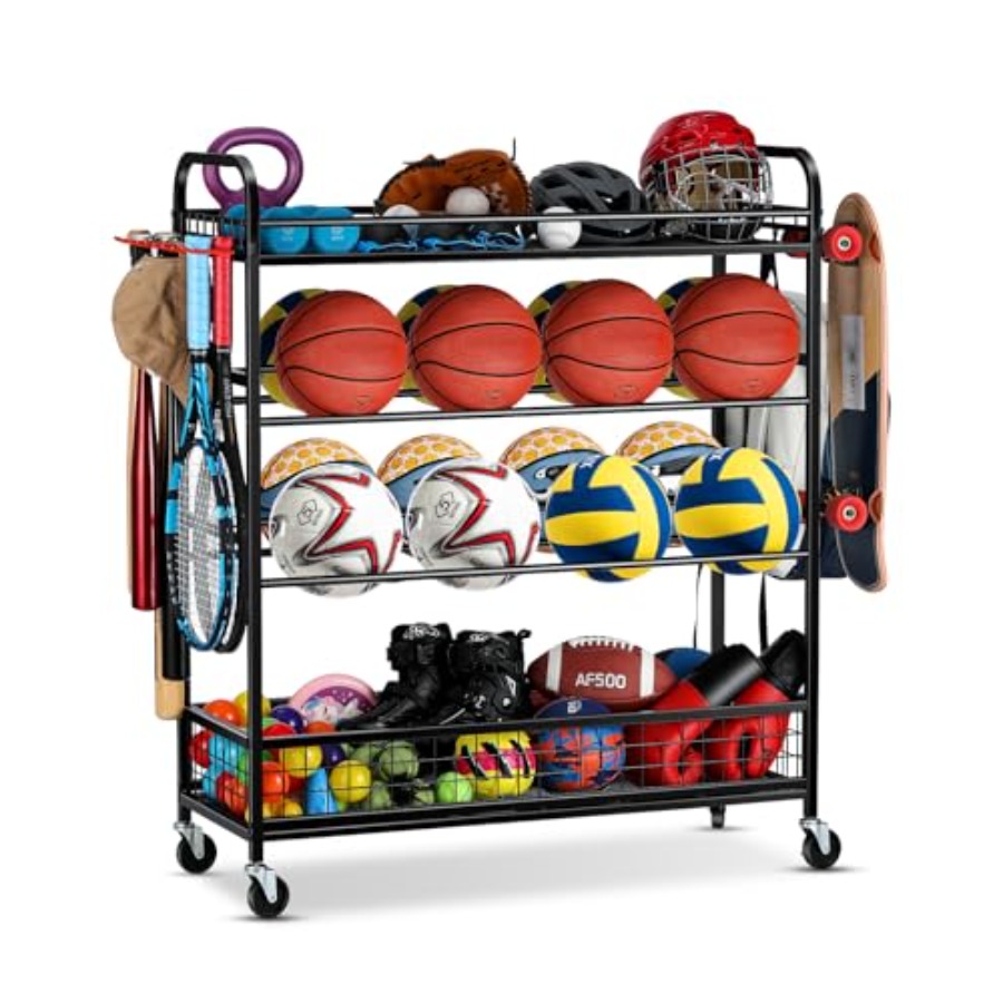 Garage Sports Equipment Organi - Sports Equipment Basketball avis et prix