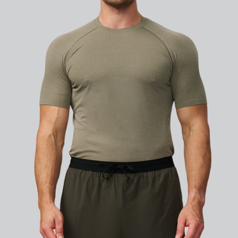 Men's Solid Color Sports T-shi - Sports Equipment For Running avis et prix