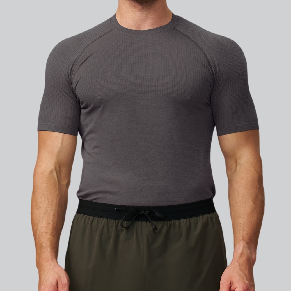 Men's Solid Color Sports T-shi - Sports Equipment For Running avis et prix
