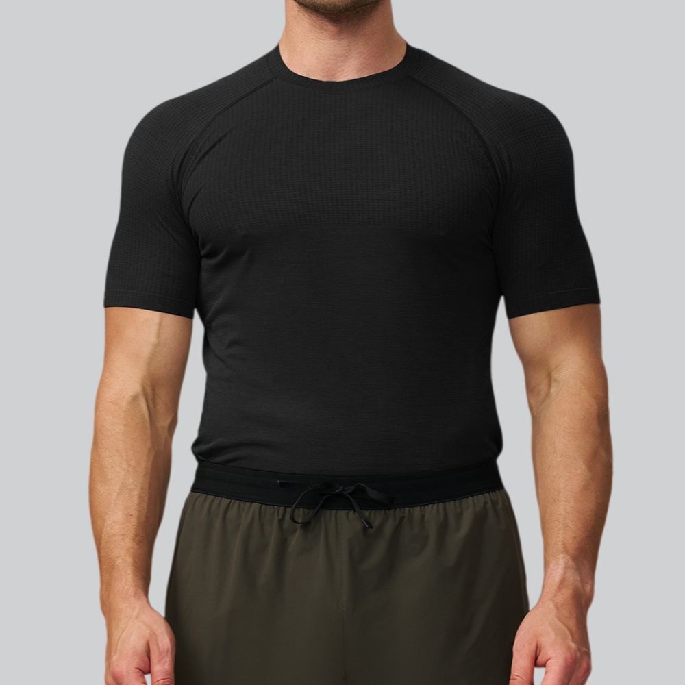 Men's Solid Color Sports T-shi - Sports Equipment For Running avis et prix
