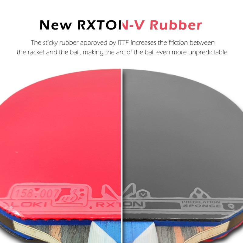 Loki 7 Star Table Tennis Racke - Badminton Racket Carbon avis et prix