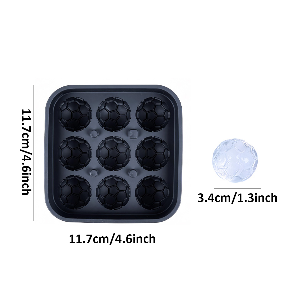 1Pcs Football-Themed Silicone  - Bocce Ball Set avis et prix