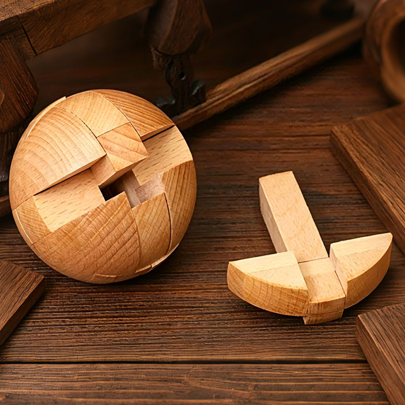 Classic Wooden Puzzle Ball Mag - Bocce Ball Set avis et prix