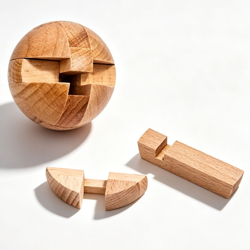 Classic Wooden Puzzle Ball Mag - Bocce Ball Set avis et prix