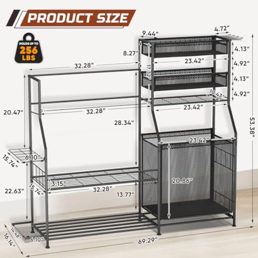 Garage Sports Equipment Organi - Sports Equipment Basketball avis et prix