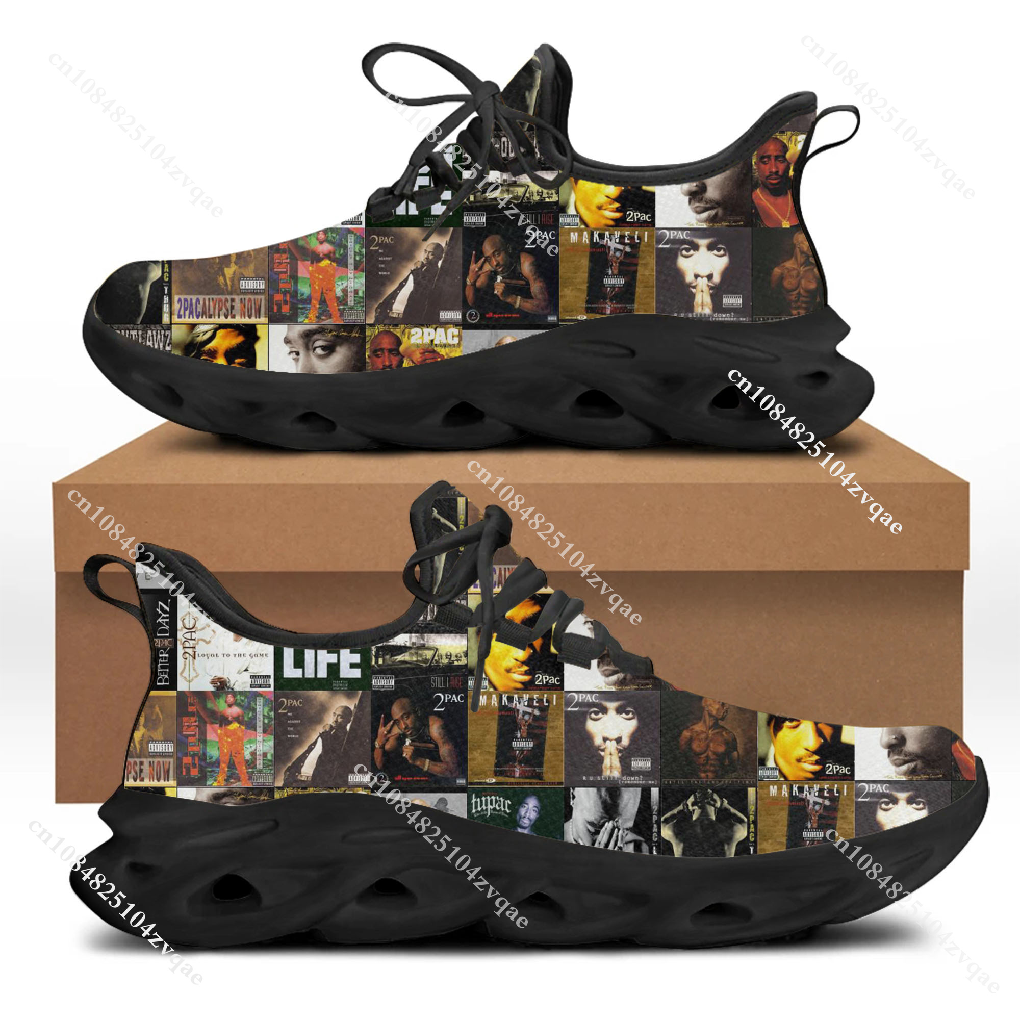 Tupac Rapper 2Pac Flats Sneake - Sports Equipment For Running avis et prix