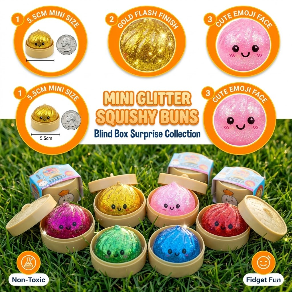 Mystery Dumpling Squishy Blind - Bocce Ball Set avis et prix