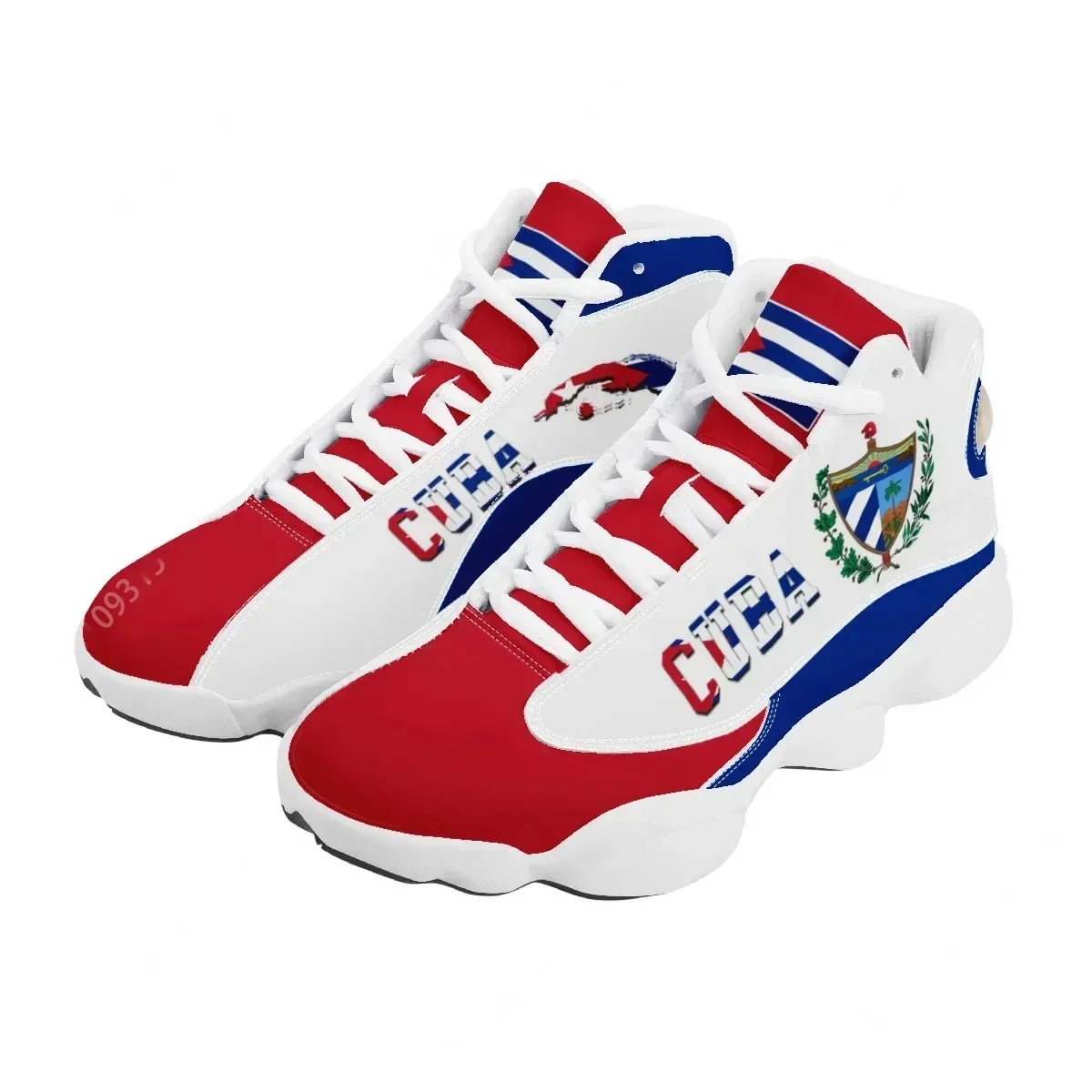 CUBA Flag Print Cool Men Baske - Sports Equipment For Running avis et prix