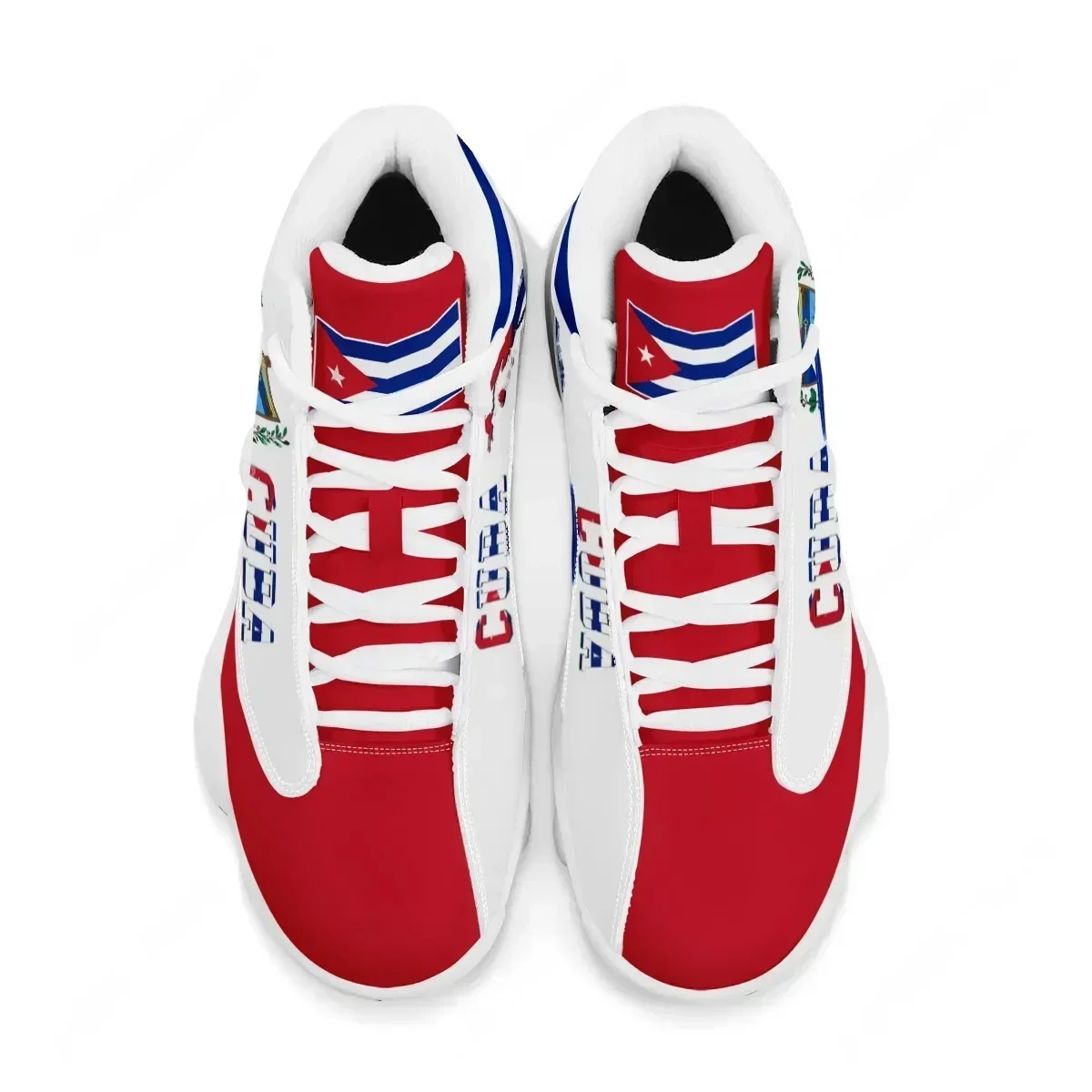 CUBA Flag Print Cool Men Baske - Sports Equipment For Running avis et prix