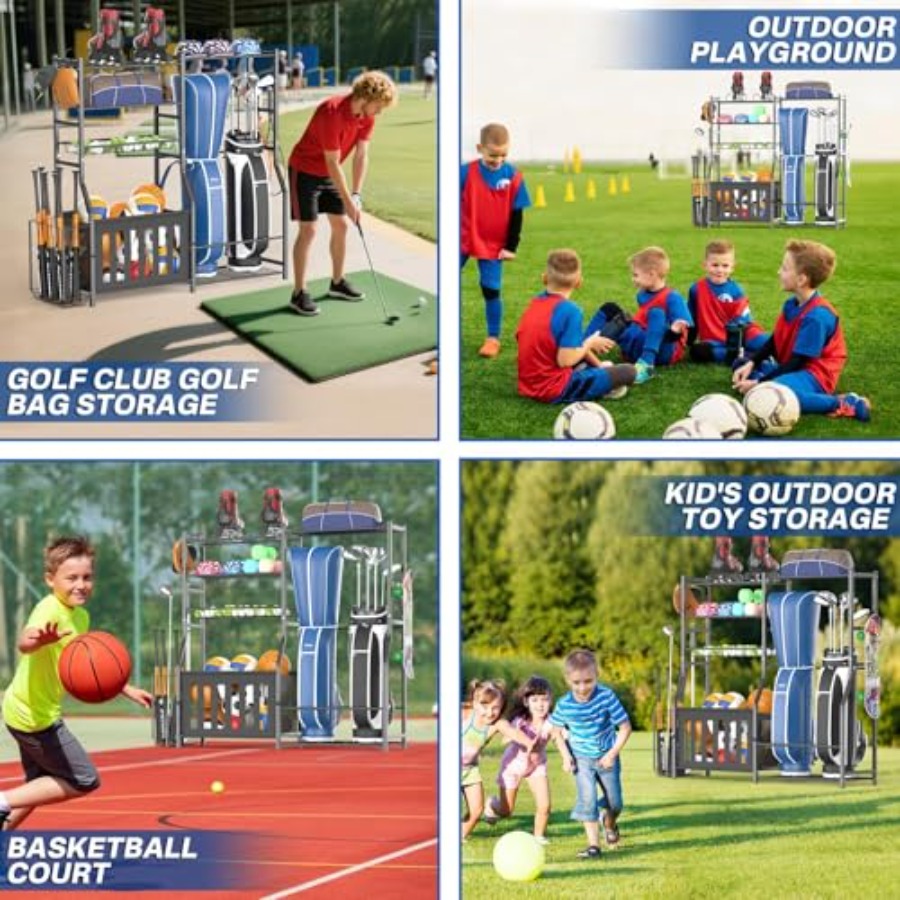 Heavy Duty Garage Sports Equip - Sports Equipment Basketball avis et prix